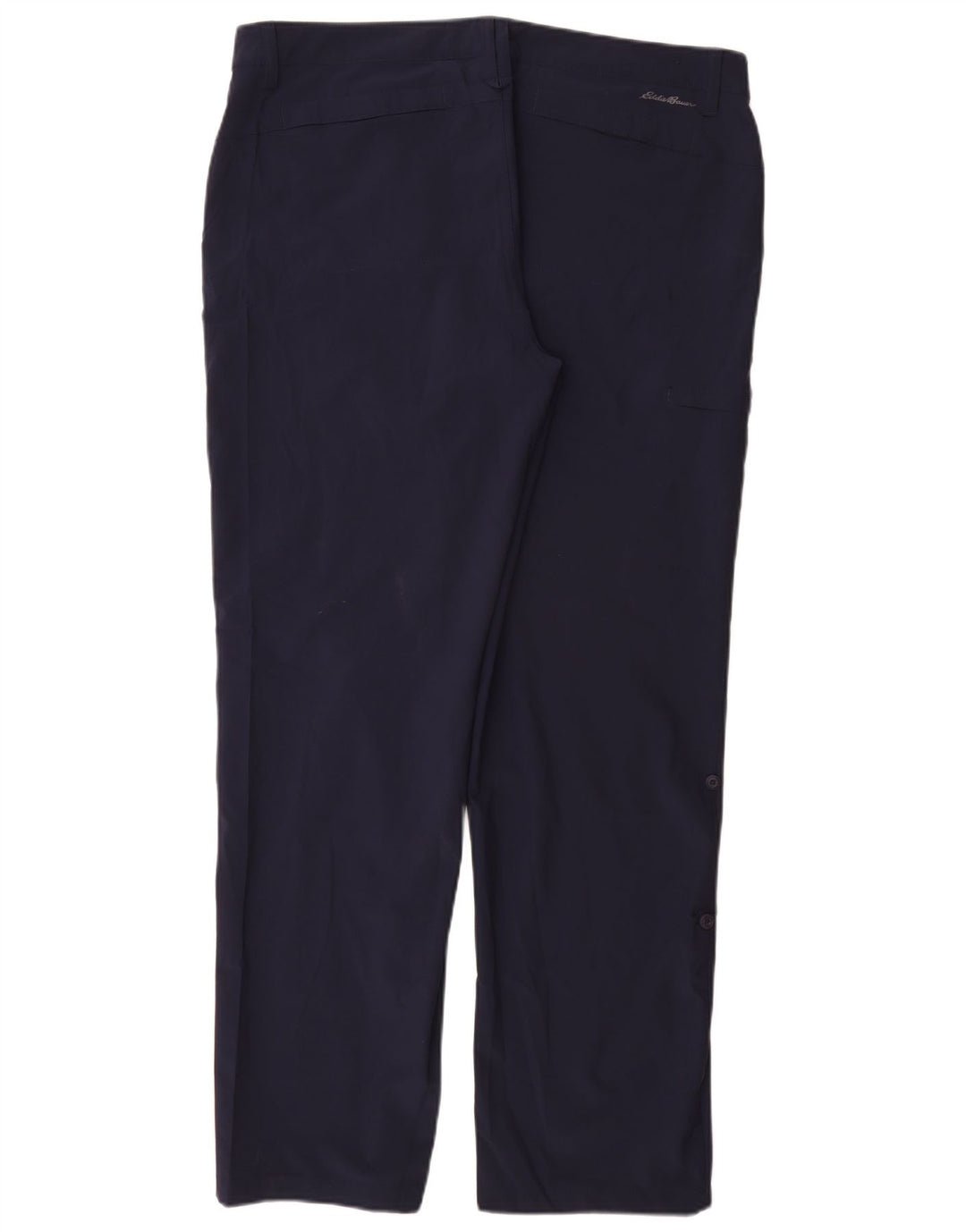 Eddie Bauer Dame Casual Bukser US 16 2XL W36 L32 Marineblå Polyester