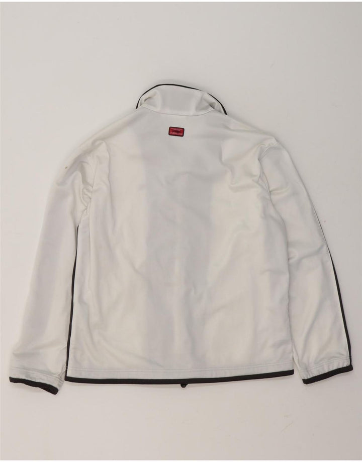 Diadora Træningsdragt til mænd Topjakke UK 32 2XS Hvid Colourblock Polyester