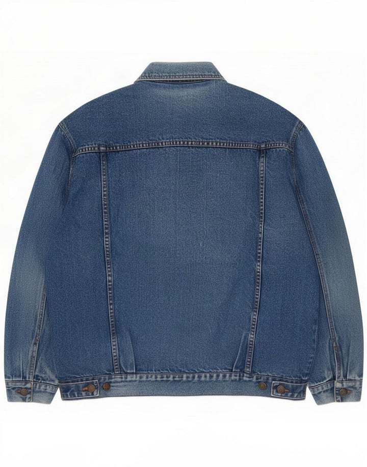 Rancheros Denimjakke til mænd UK 40 Large Blue