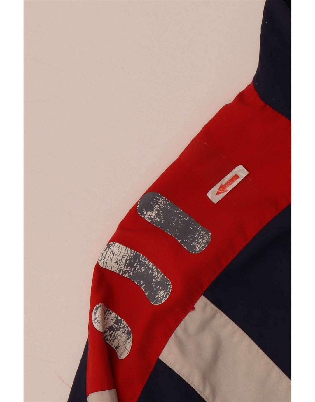 Fila Grafisk træningsdragt til mænd Top jakke 2XL Marineblå Colourblock Polyester