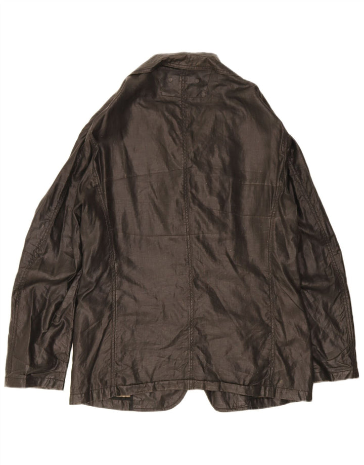 Armani Collezioni Herre 2-knaps blazerjakke UK 38 Medium Sort