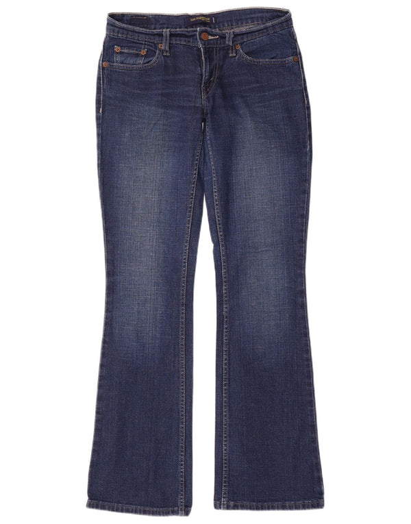 Levi's Dame 524 Bootcut Jeans med lav talje US 5 Medium W30 L32 Blå Bomuld
