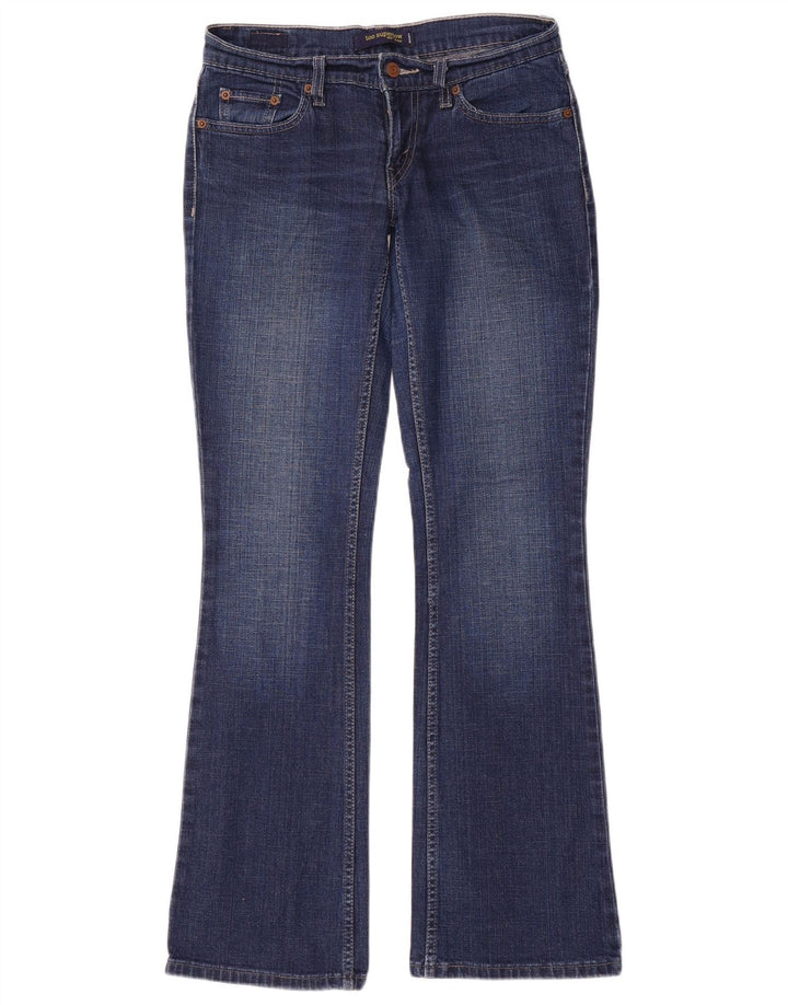 Levi's Dame 524 Bootcut Jeans med lav talje US 5 Medium W30 L32 Blå Bomuld