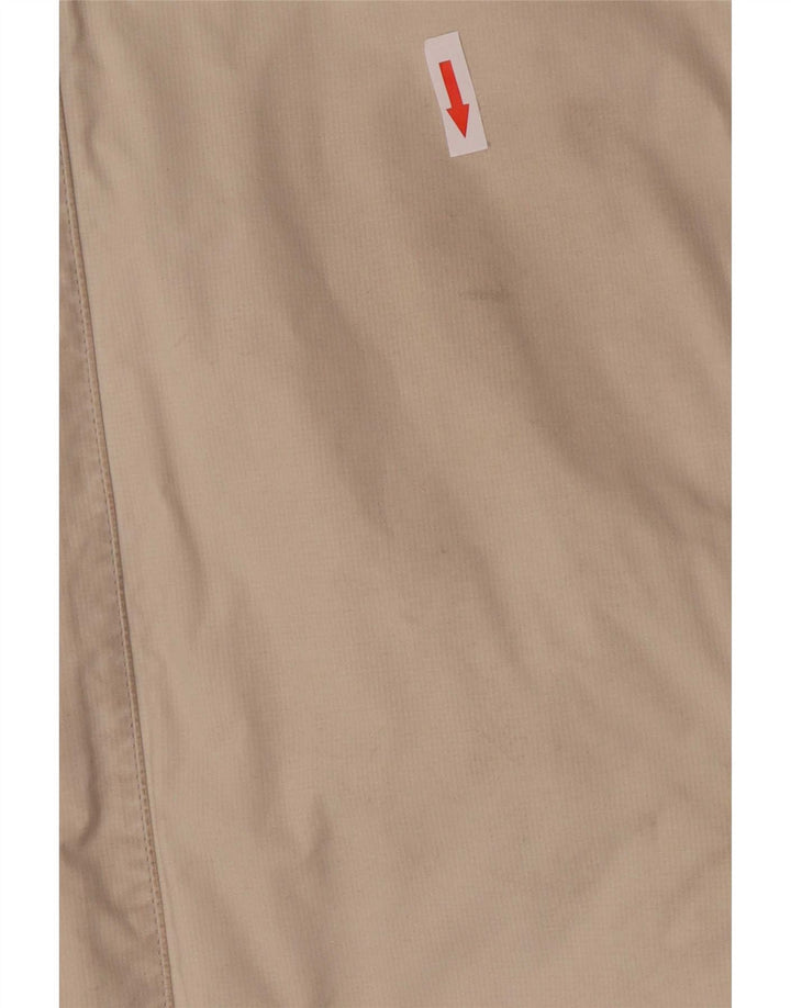 Berghaus Dame Oversized Windbreaker Jacket UK 14 Medium Beige Colourblock