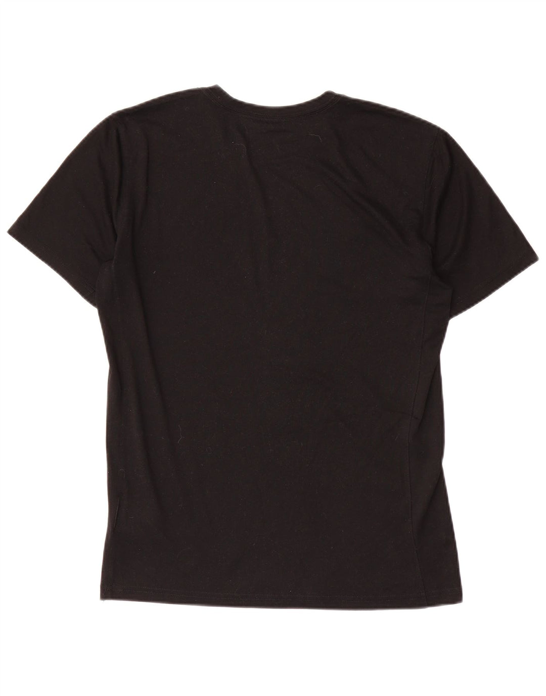Nike Herre Dri Fit grafisk T-shirt top lille sort polyester