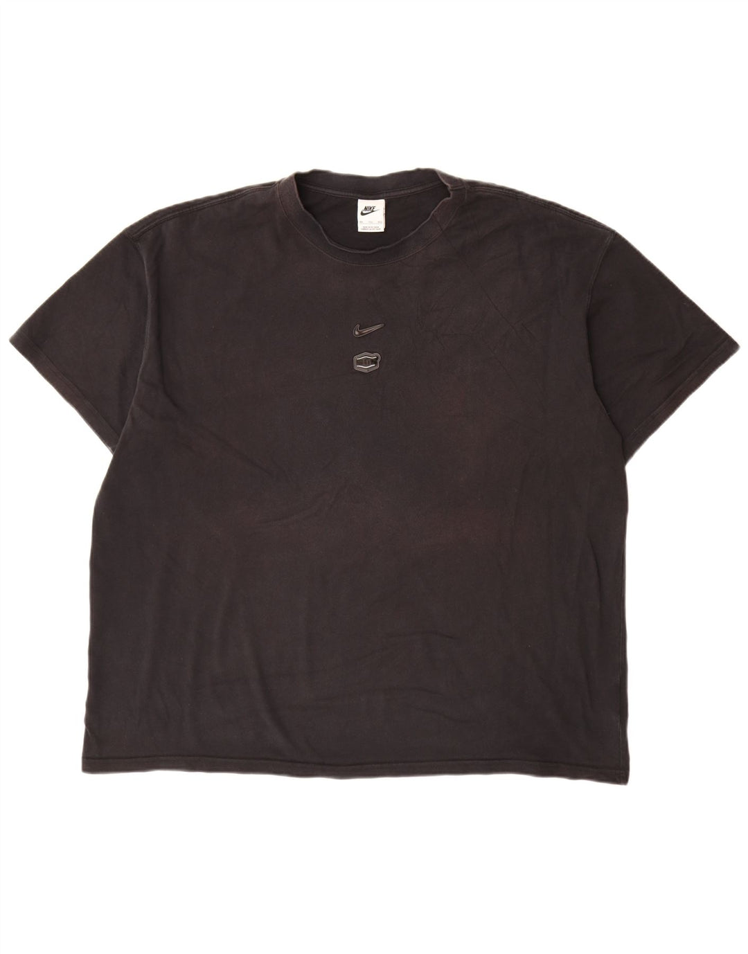 Nike T-shirt top til mænd 2XL sort bomuld