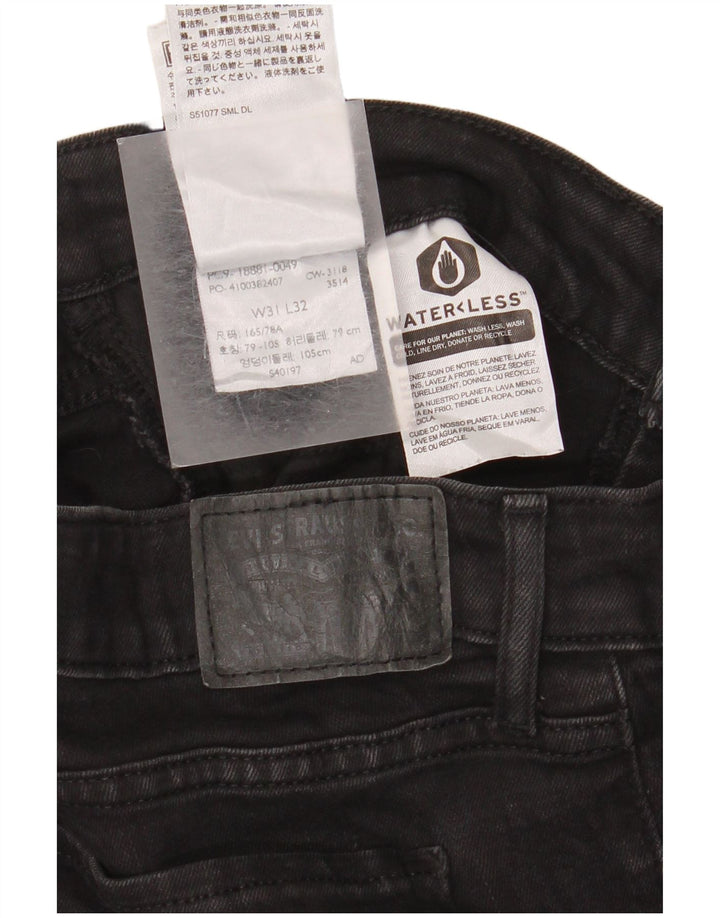 Levi's Dame 711 Skinny Jeans W31 L32 Sort Bomuld
