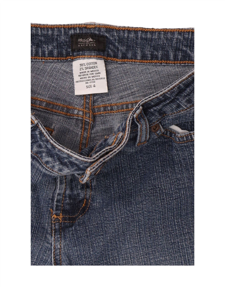MOSSIMO Womens Stretch Denim Shorts US 4 Small W28  Blue Cotton Vintage Mossimo and Second-Hand Mossimo from Messina Hembry 