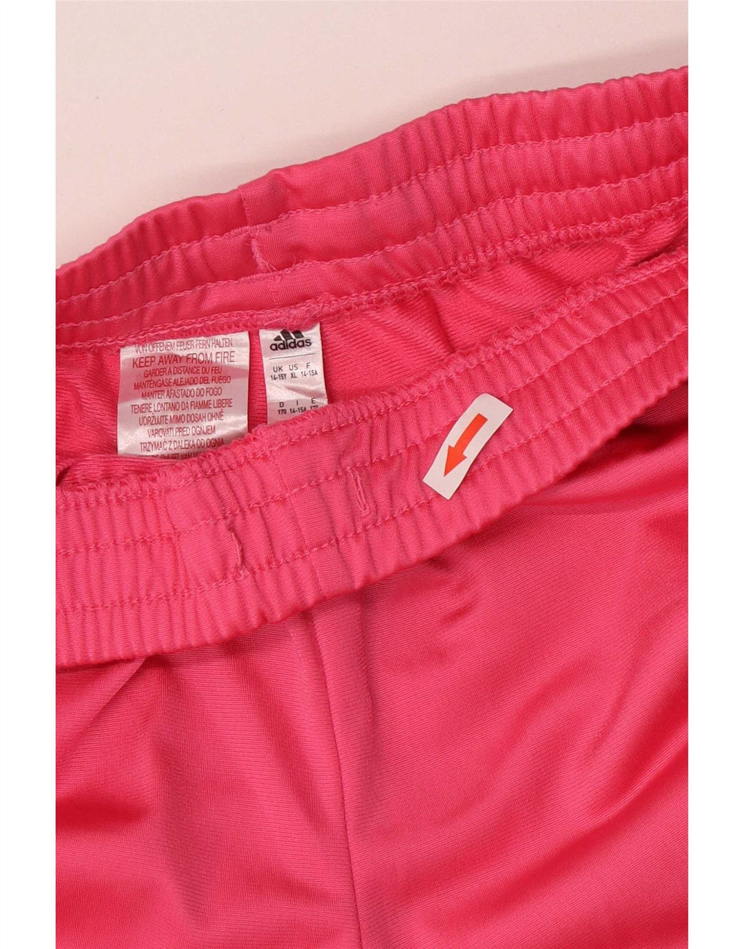Adidas pigetræningsbukser 14-15 år Pink Polyester
