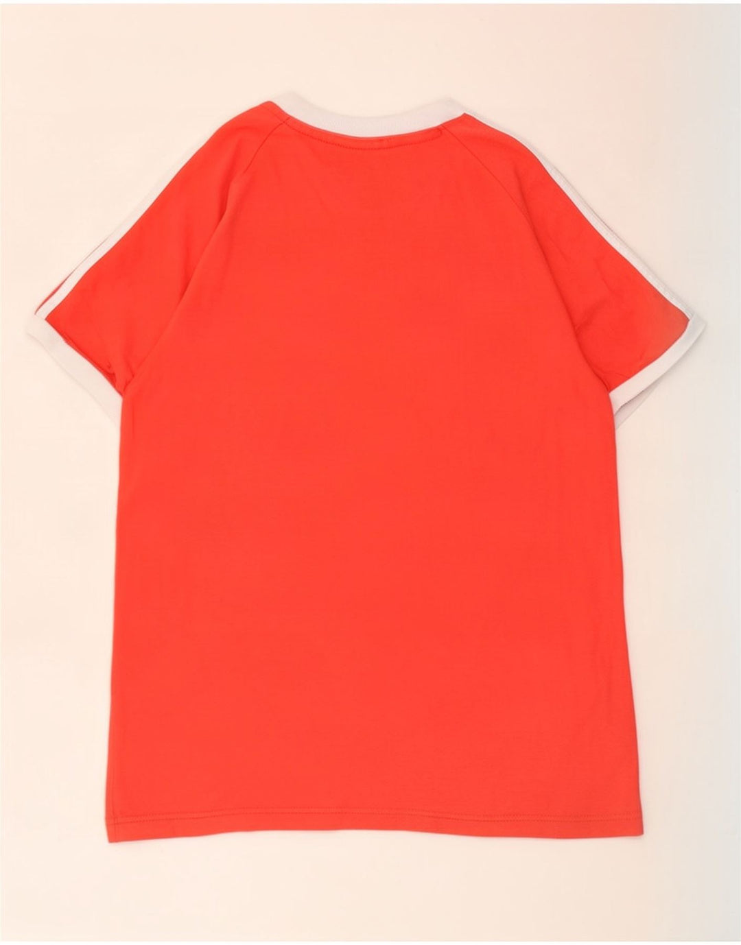 Adidas Herre T-Shirt Top Medium Rød Bomuld