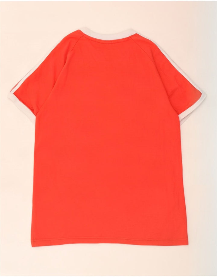 Adidas Herre T-Shirt Top Medium Rød Bomuld