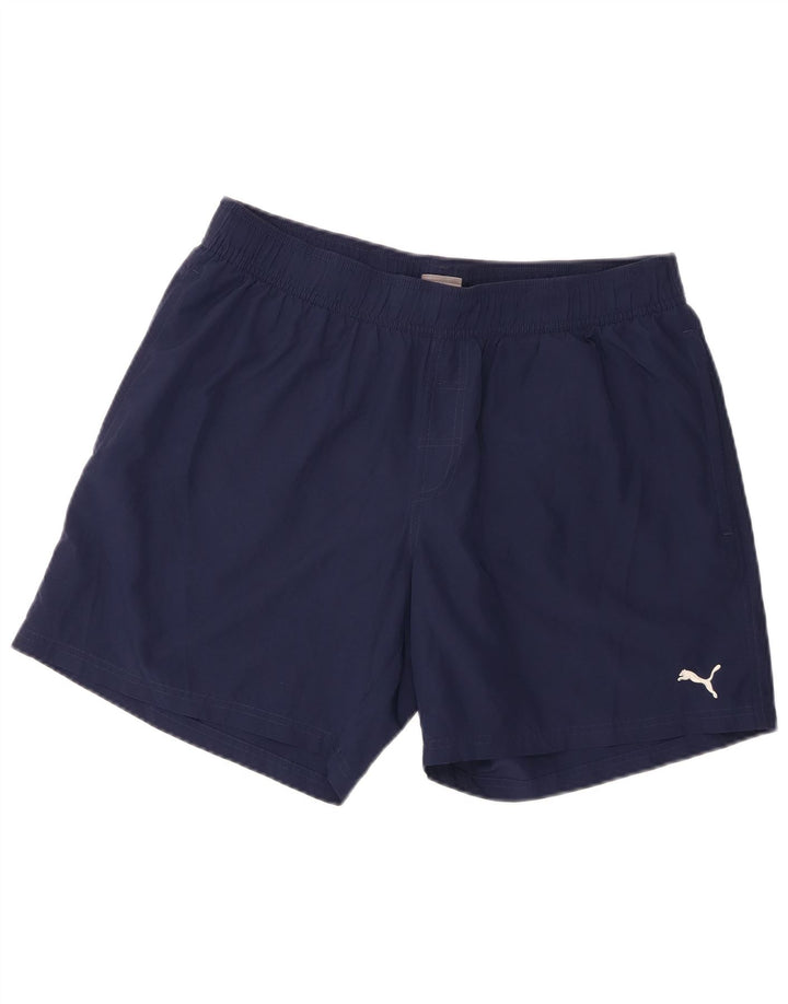 Puma herre sportsshorts XL marineblå