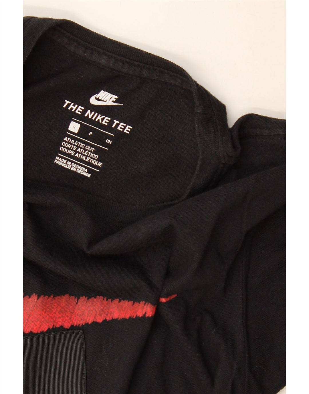 Nike grafisk T-shirt top til mænd, lille sort
