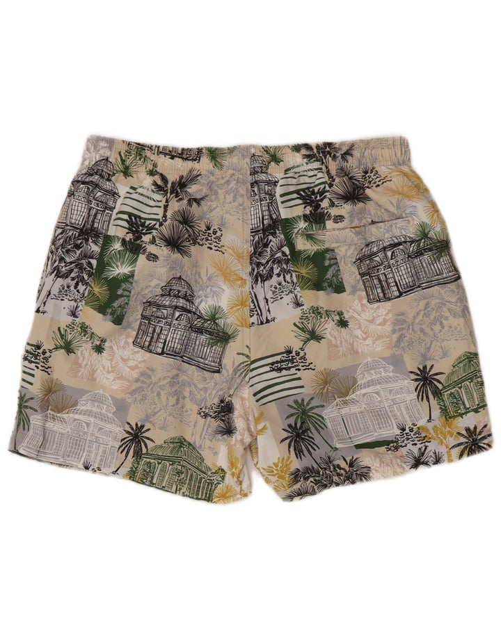 Reiss Grafiske badeshorts til mænd Medium flerfarvet polyester