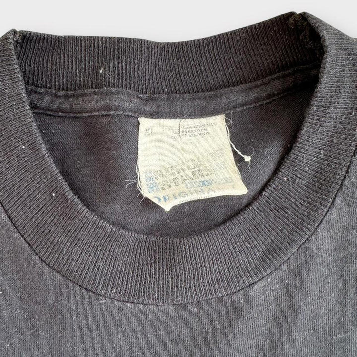 Vintage Strong bue grafisk t-shirt - XL