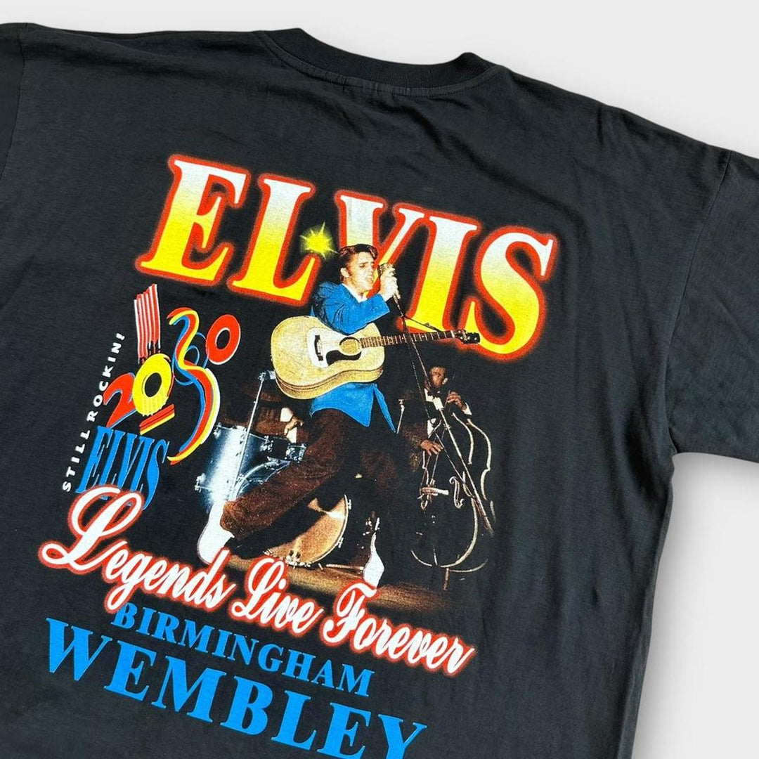 Vintage Elvis grafisk t-shirt - XL