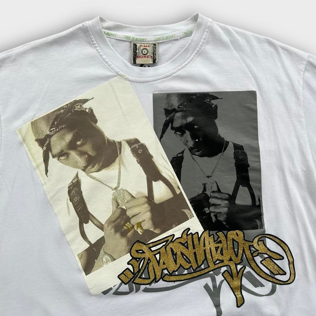 Tupac grafisk t-shirt - stor