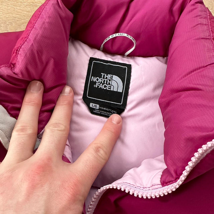 Vintage The North Face gilet pufferjakke - dame Large