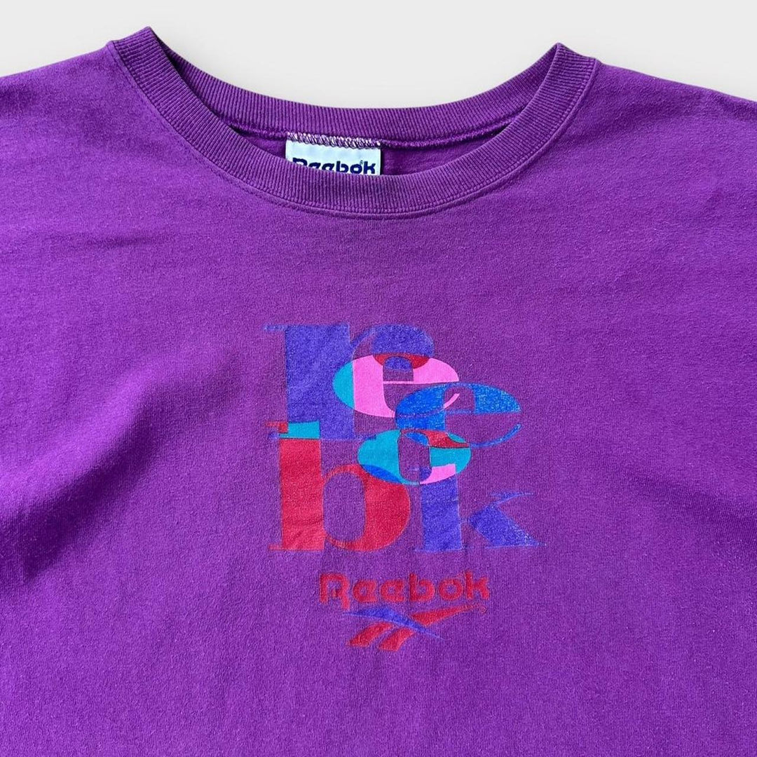 Vintage Reebok grafisk t-shirt - stor