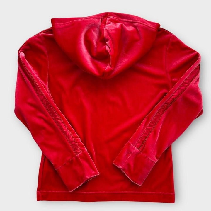 Nike velour hættetrøje - large til kvinder