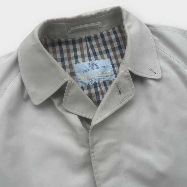 Aquascutum trenchcoat - stor (tjek mål)