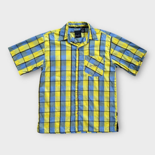 Vintage Sean John kortærmet skjorte - stor (passer som en baggy XL)