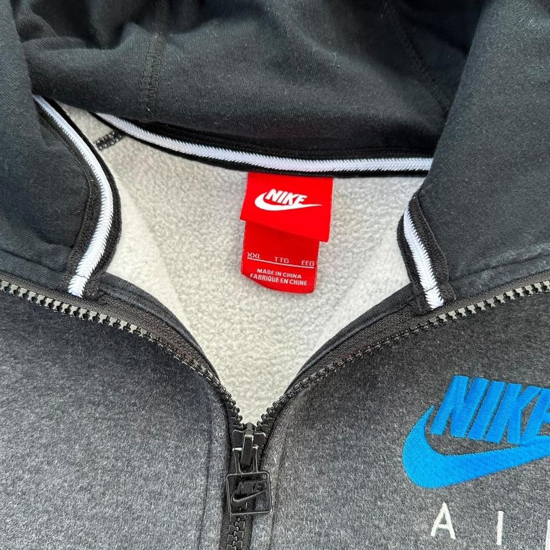 Nike hættetrøje med lynlås - XXL