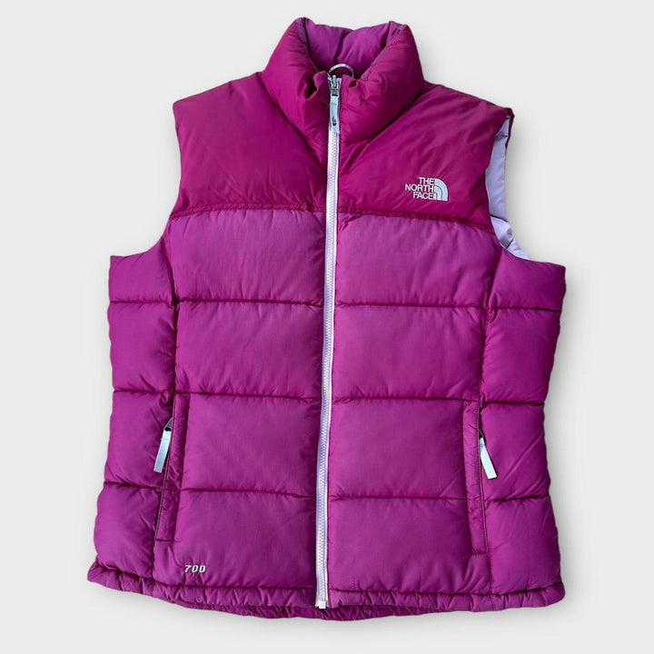 Vintage The North Face gilet pufferjakke - dame Large