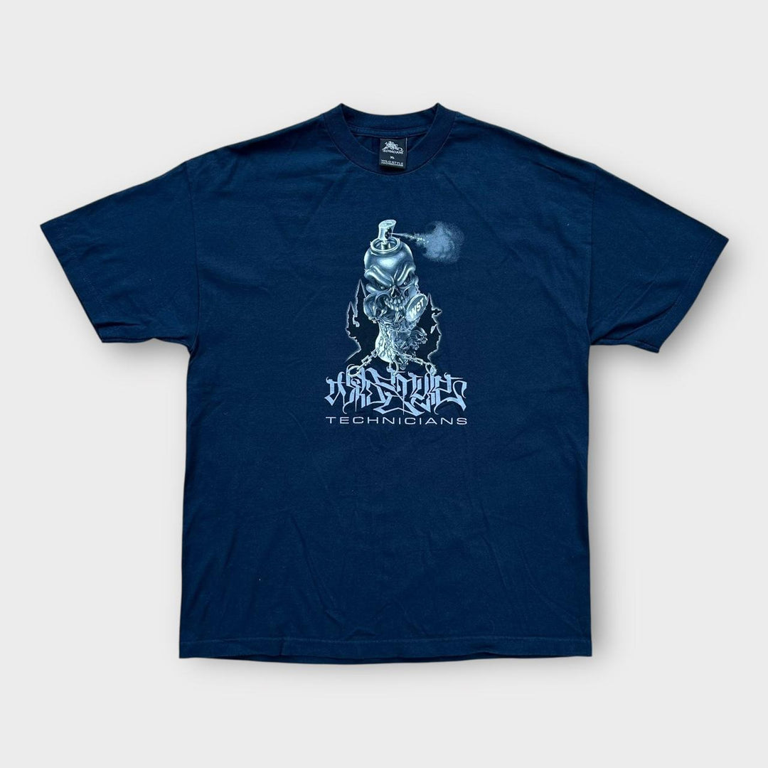 Wild style Technicians Hip-Hop grafisk t-shirt - XL