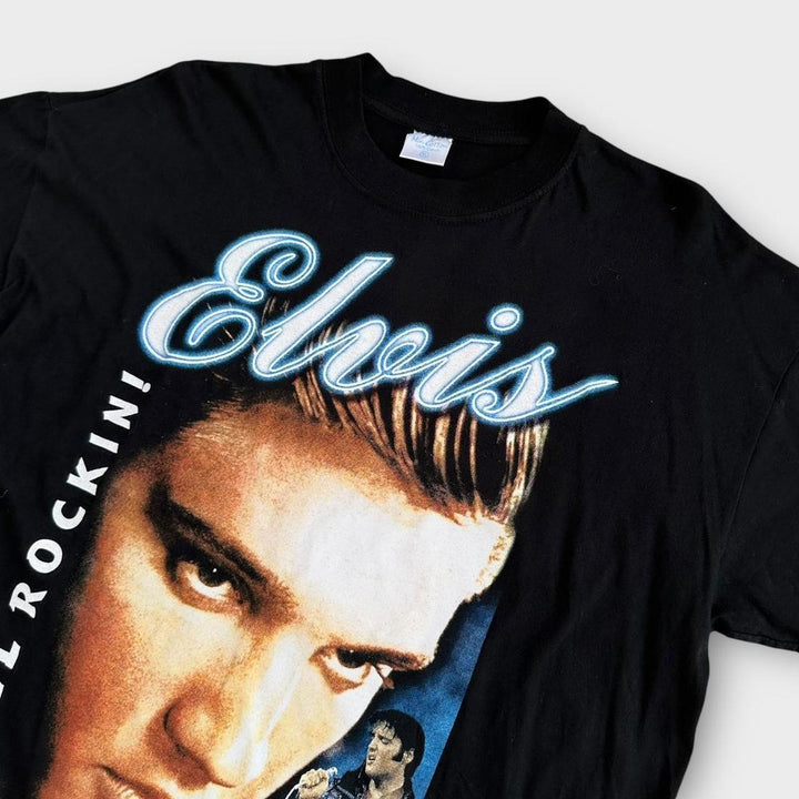 Vintage Elvis grafisk t-shirt - XL