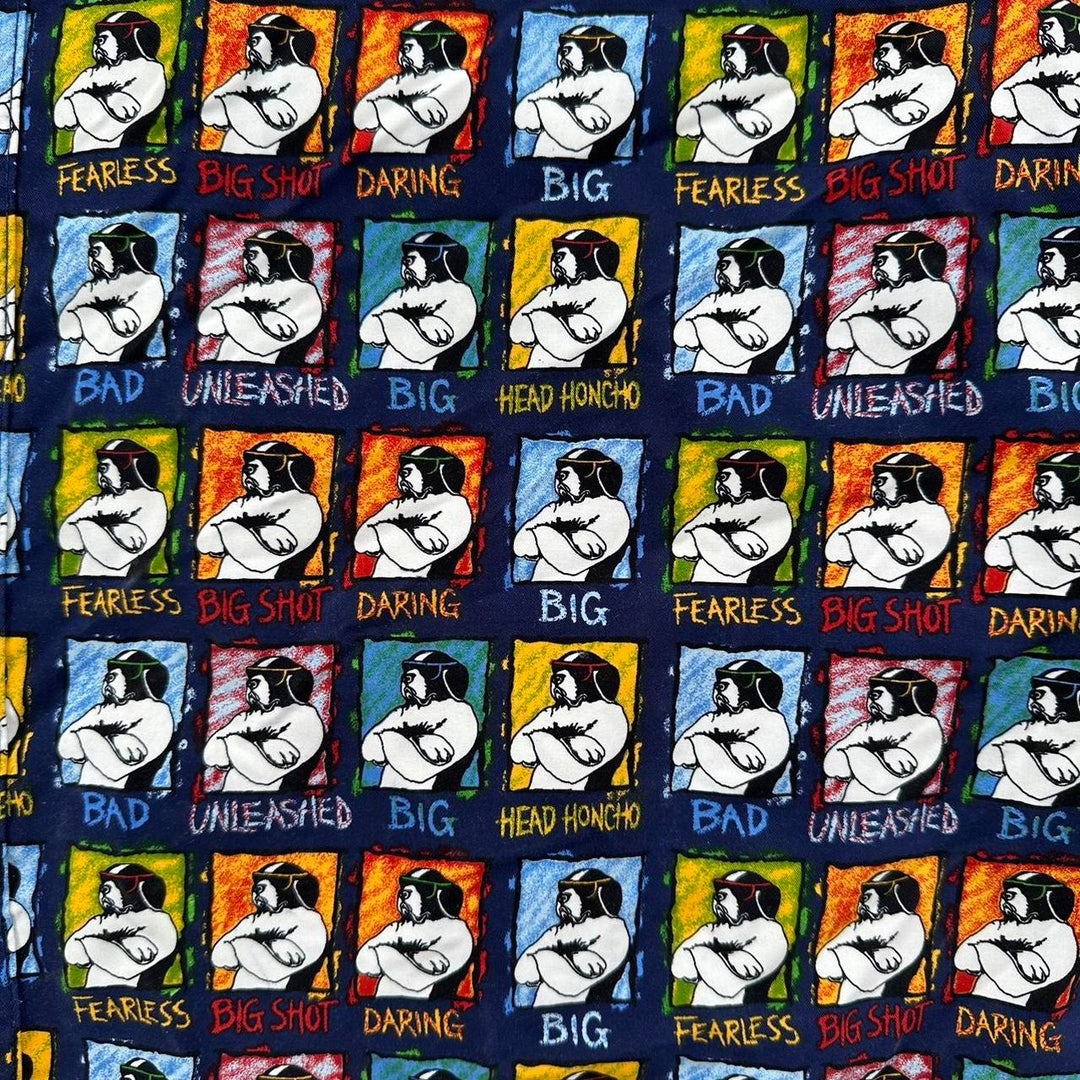 Store hunde skjorte med hele print - stor