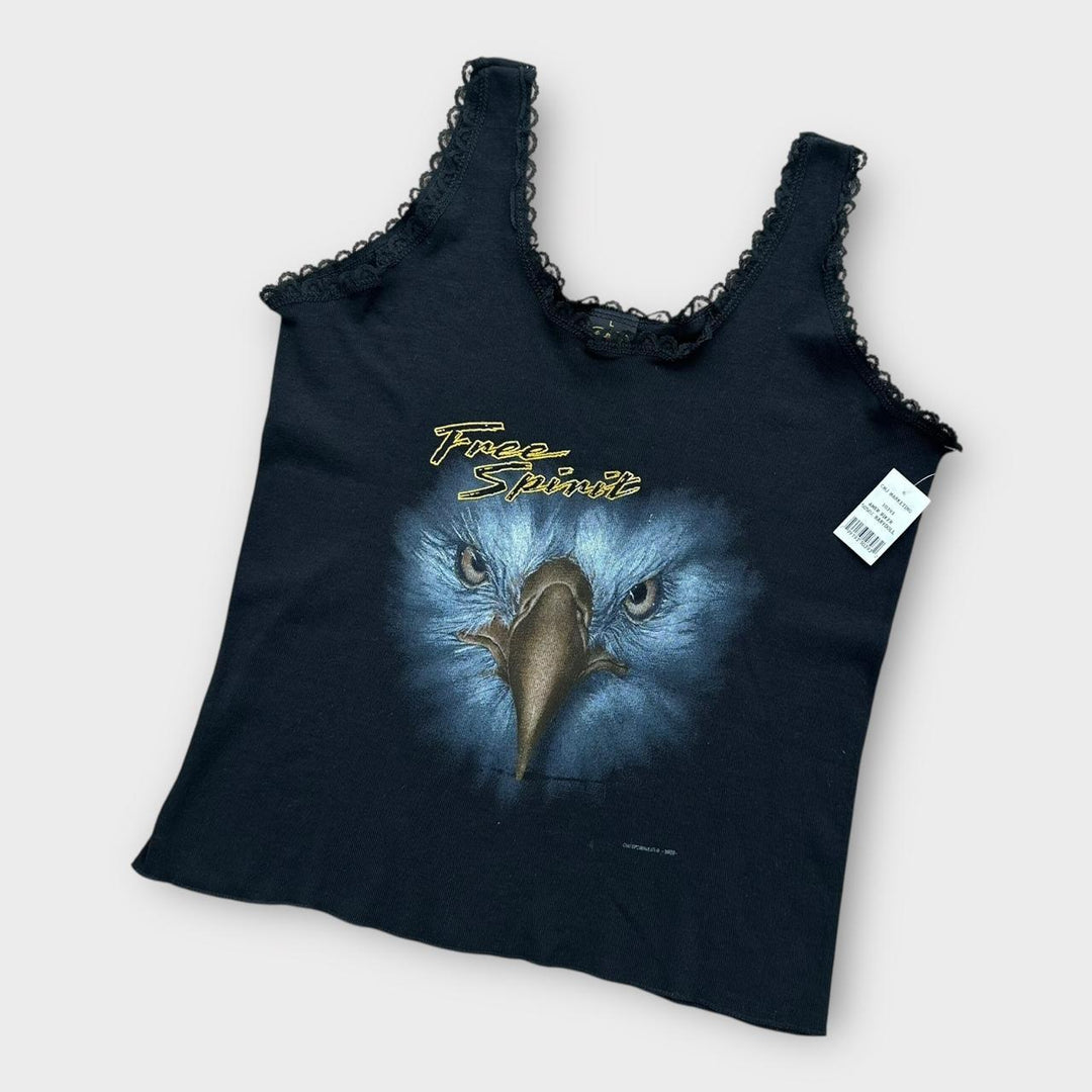 3-D emblem dame Harley Davidson vest - dame large