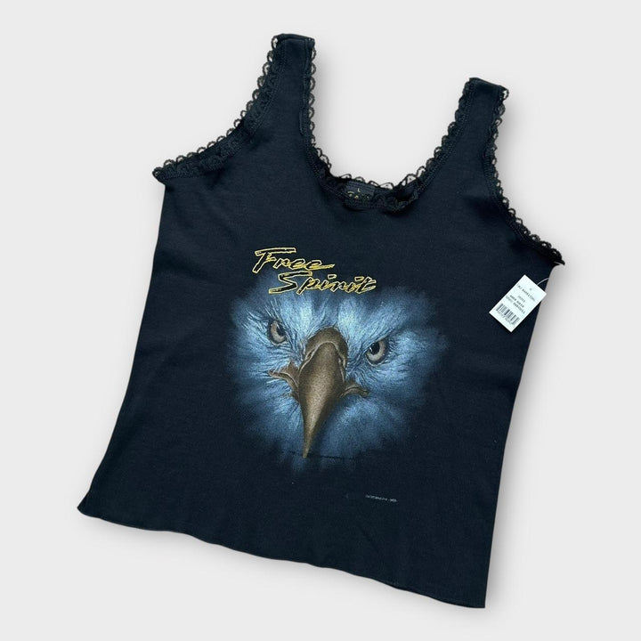 3-D emblem dame Harley Davidson vest - dame large