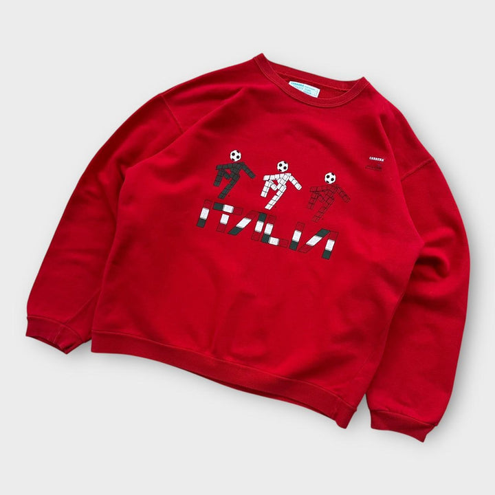 Vintage Italia 90 carrera sweatshirt - stor (boxy)