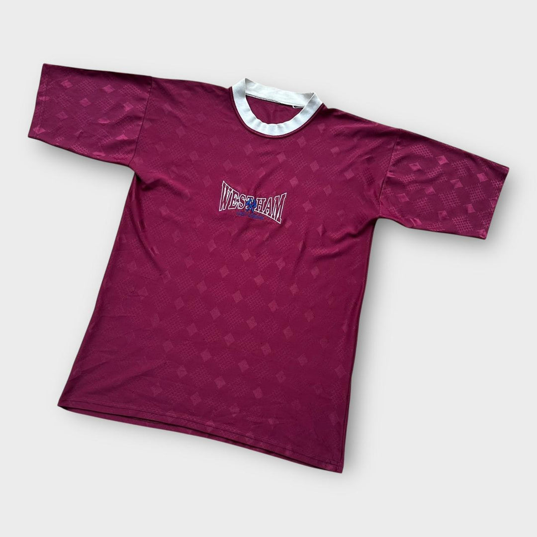 Vintage West Ham fodboldtrøje - stor