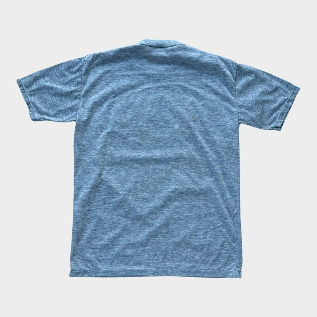 Vintage 80'er Rangers fodbold grafisk t-shirt - stor (passer som en medium)