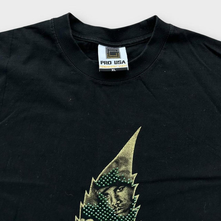 Vintage Hip-Hop grafisk t-shirt - XL (baggy)