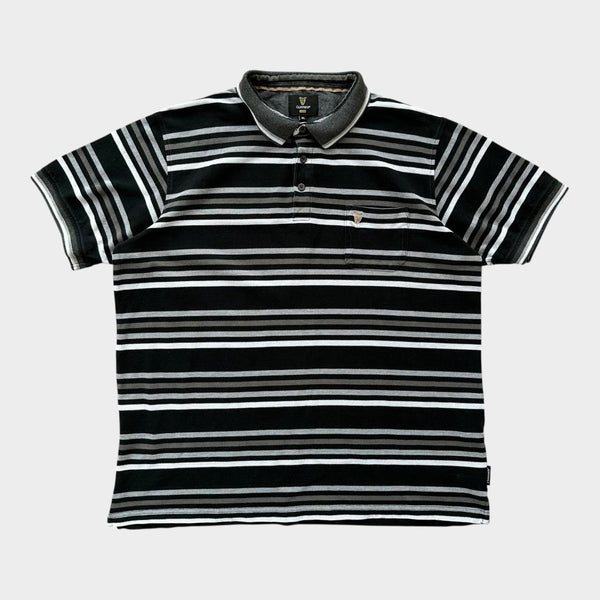 Guinness stribet poloshirt - XL