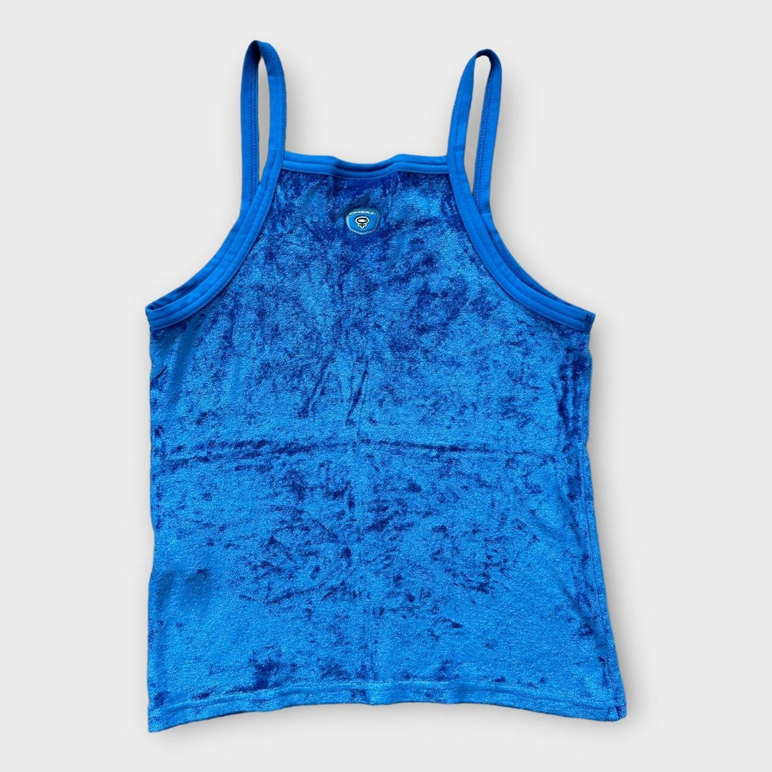 Y2K O'Neil velour cami top - stor
