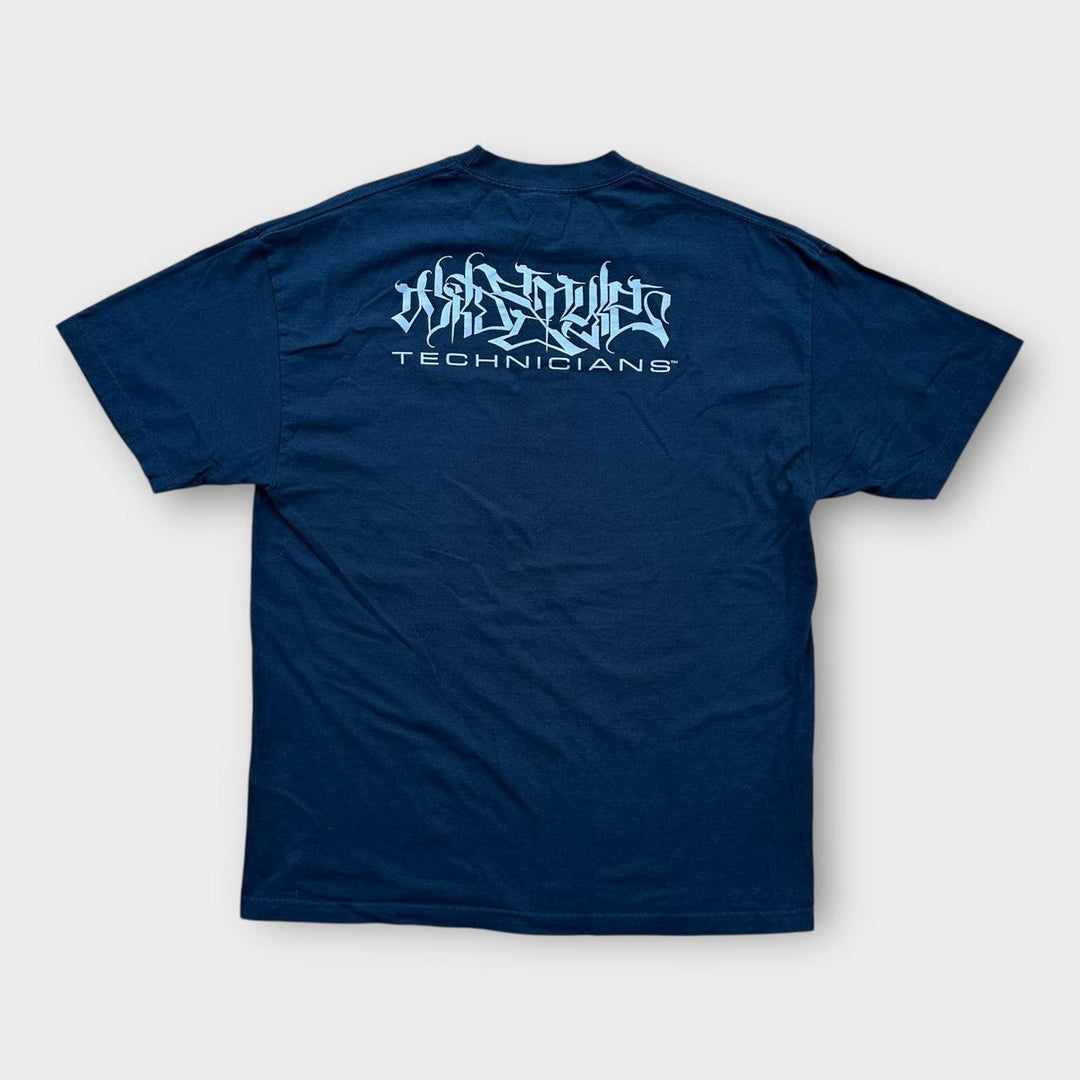 Wild style Technicians Hip-Hop grafisk t-shirt - XL