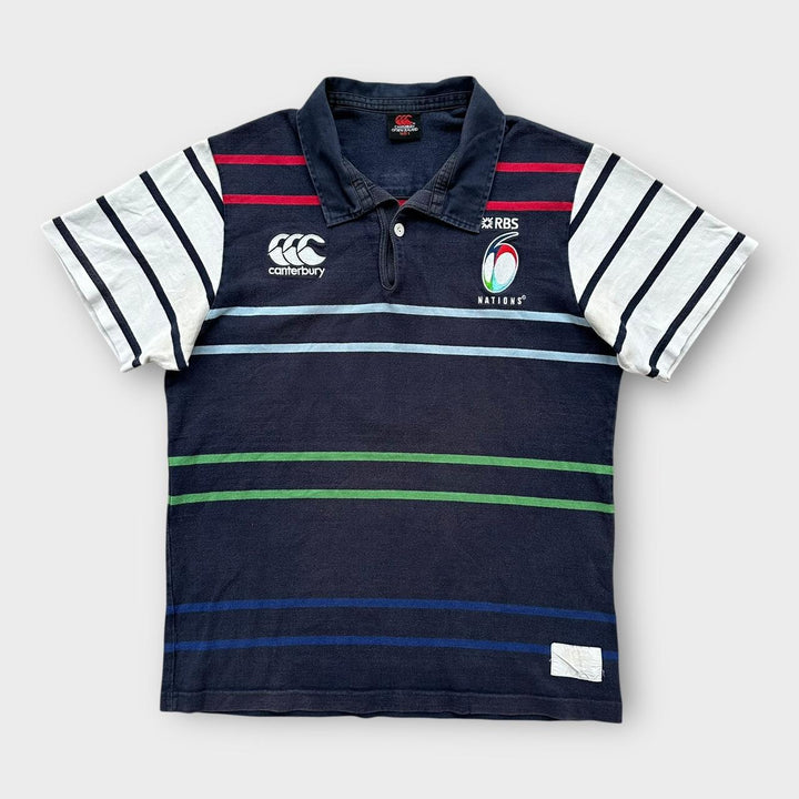 Canterbury six Nations rugby top - store børn (passer som en lille)