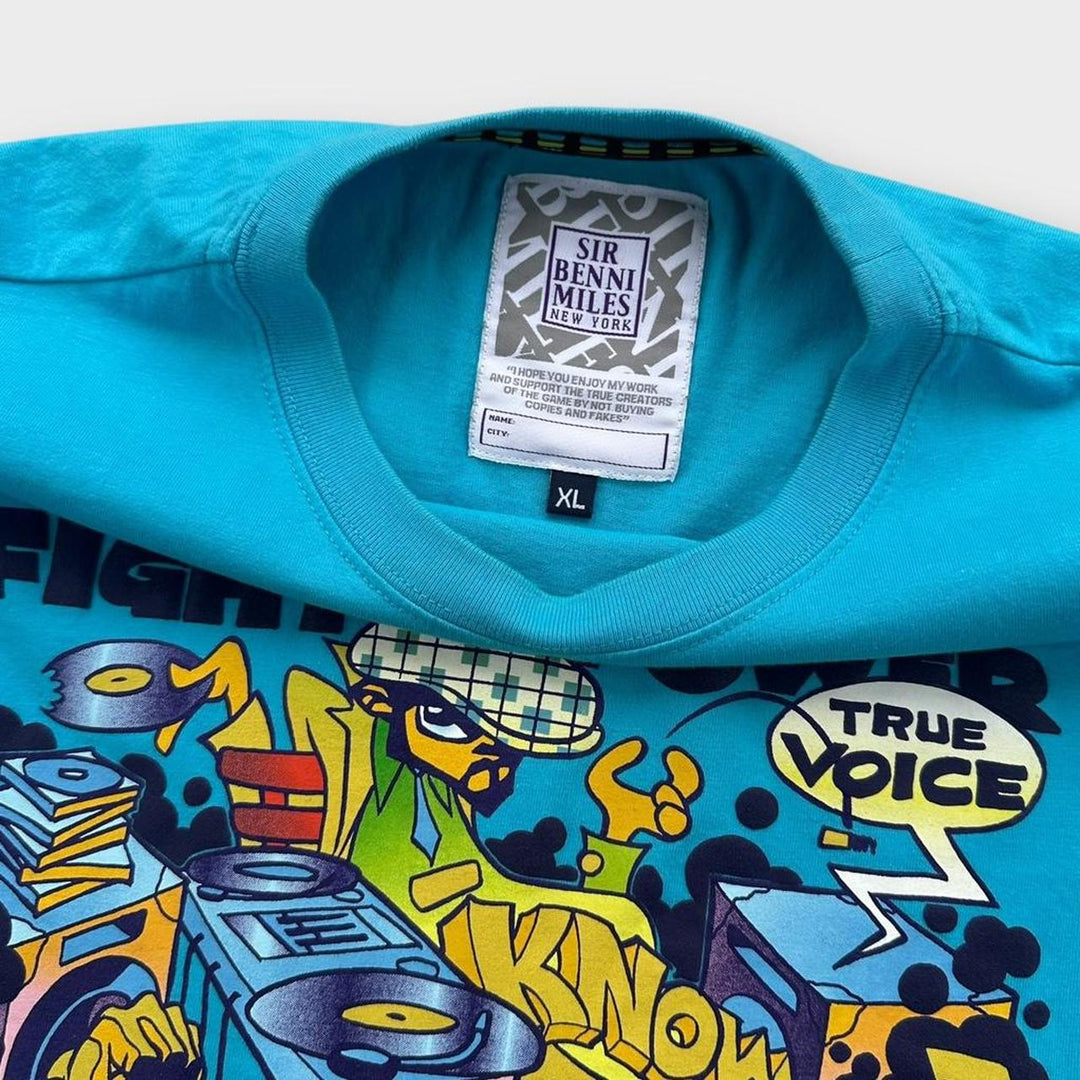 Sir Benni Miles grafisk t-shirt - XL