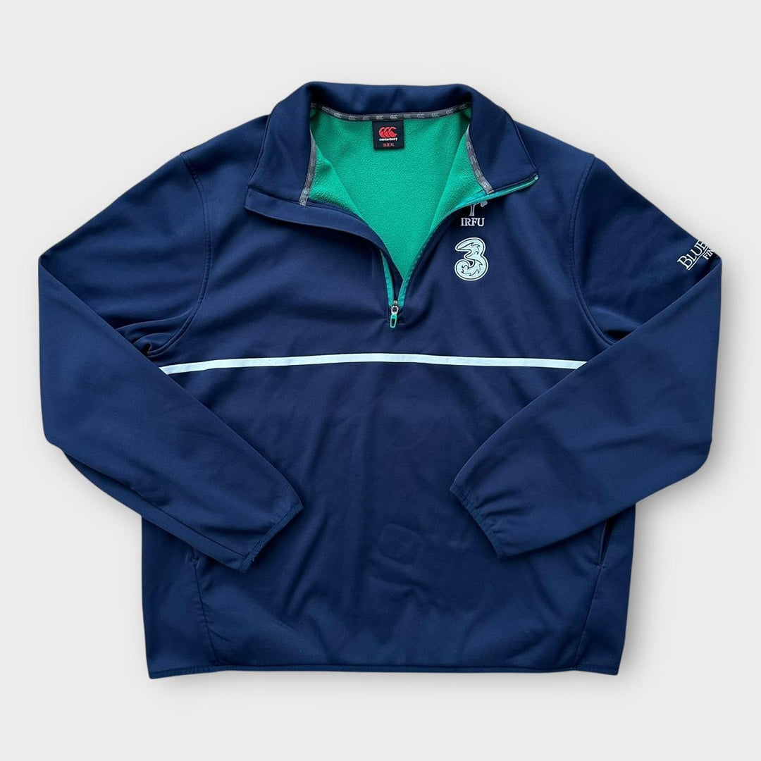 Ireland rugby quarter lynlås trøje i-XL