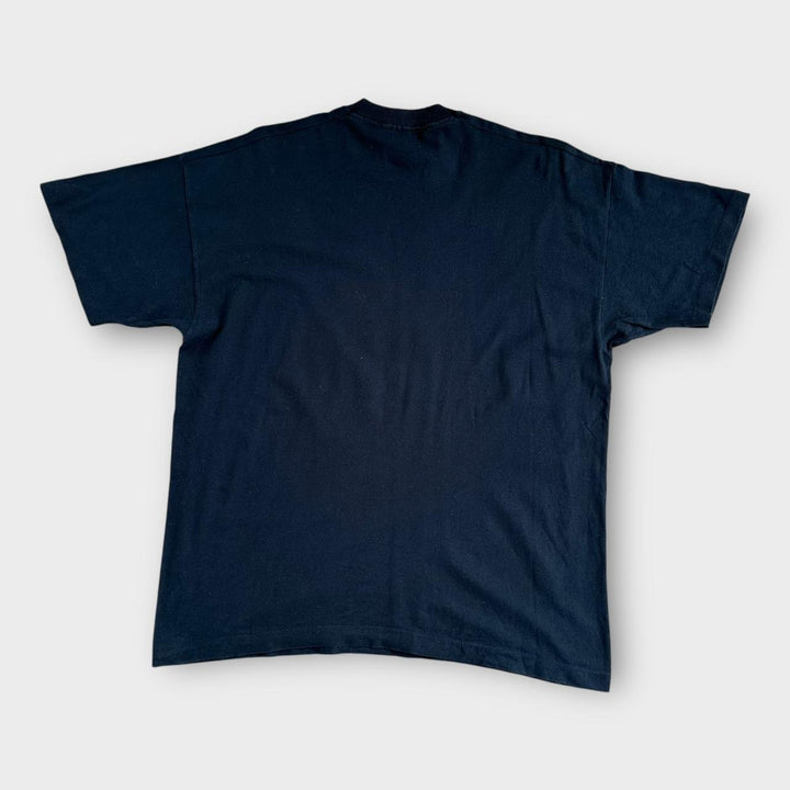 Vintage Strong bue grafisk t-shirt - XL