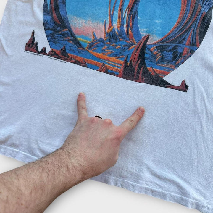 Vintage YES-bånd-t-shirt - stor