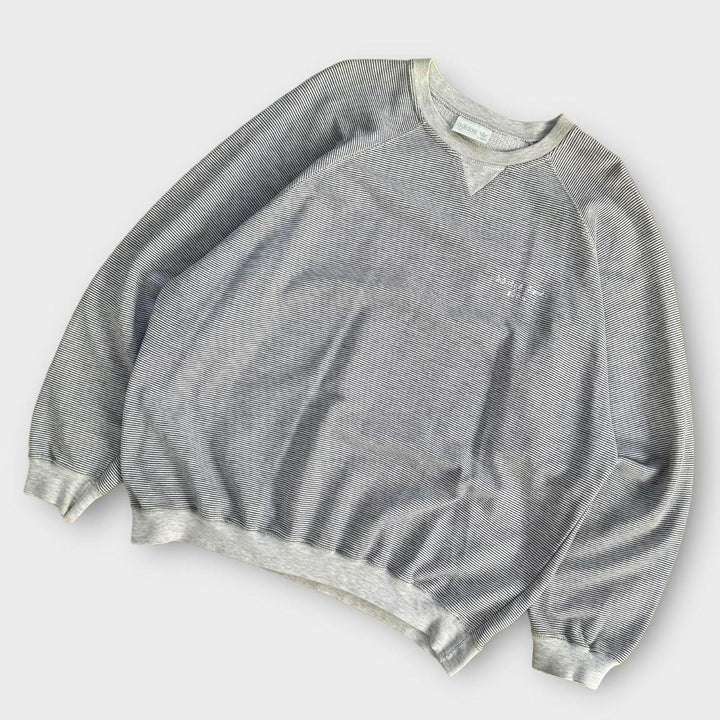 Adidas stribet sweatshirt - stor