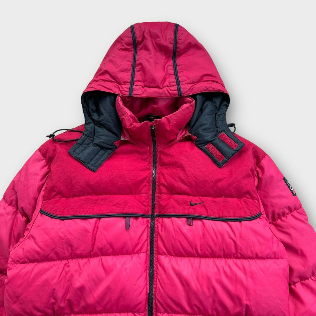 Vintage Nike pufferjakke - medium