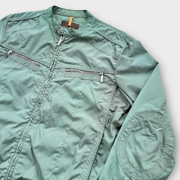 Moncler bikerjakke - størrelse 5 (dame XL)