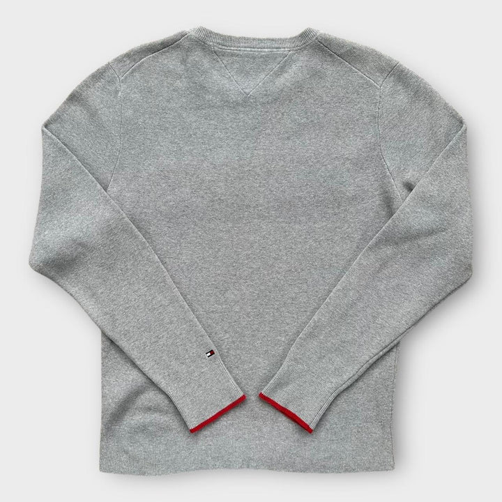 Tommy Hilfiger spell out striktrøje - medium