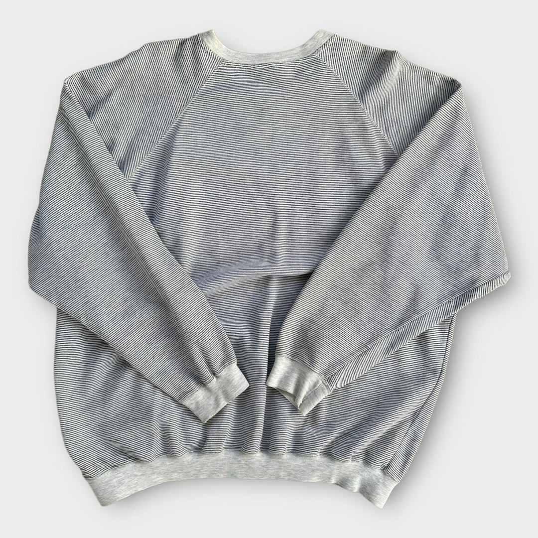 Adidas stribet sweatshirt - stor